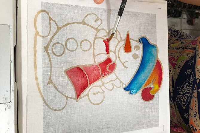 Batik Coloring Workshop by myBatik - What happens when you arrive at myBatik