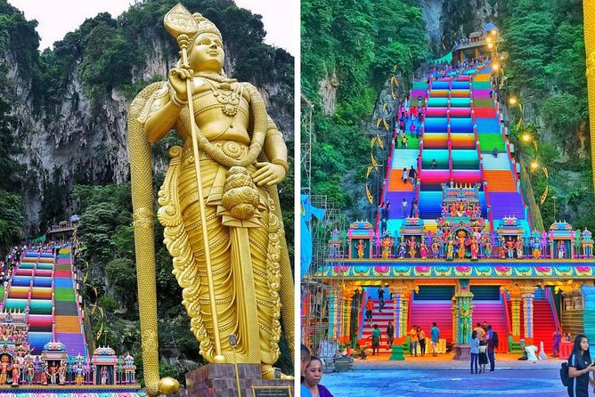 Batu Caves & Genting Highland Day Tour Include 2-Way Cable Car Ride - The climb and temple visit at Batu Caves
