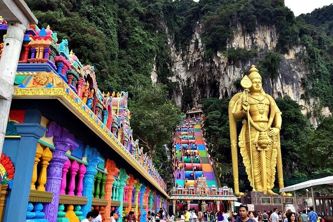 Batu Caves Temple Tour - Climbing the 272 colorful steps