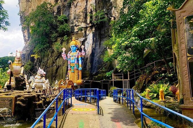 Batu Caves Twilight and Little India Evening Tour - Brickfields Little India after dark