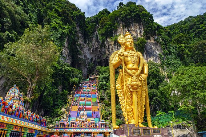 Batu Caves, Waterfalls, Hotspring, Batik & Pewter Tour with Lunch - Kanching Waterfalls and the rainforest walk