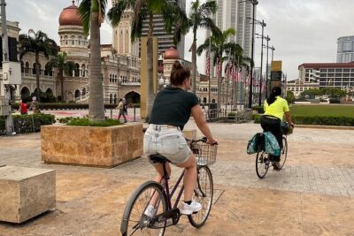 Cycling Through the Heart of Kuala Lumpur with Hotel Pickup
