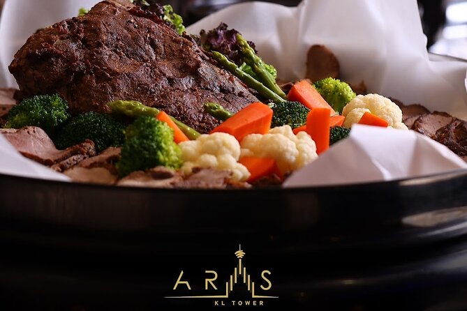 Dining at ORBIT Revolving Restaurant KL Tower with Transfers - What arrives on the buffet