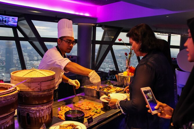 Dining at ORBIT Revolving Restaurant KL Tower with Transfers - Transfers make the evening easier