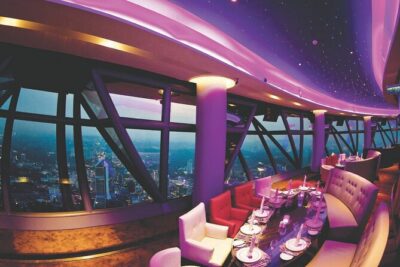 Dining at ORBIT Revolving Restaurant KL Tower with Transfers