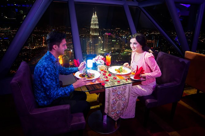 Dining at ORBIT Revolving Restaurant KL Tower with Transfers - Smart casual means more than sightseeing clothes