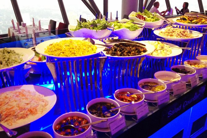 Dining at ORBIT Revolving Restaurant KL Tower with Transfers - Music, service, and the feel of the meal