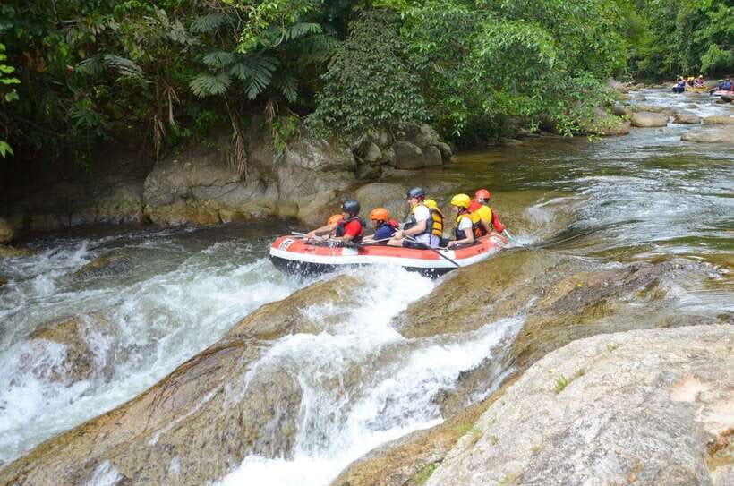 From Kuala Lumpur: Kampar River White Water Rafting - Nine rapids and quiet jungle stretches
