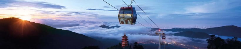 Genting Highland: Premium Outlets Cable Car - The Ten-Minute Climb From Awana To SkyAvenue
