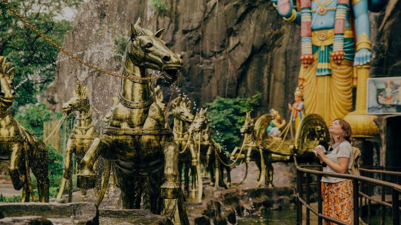 Kuala Lumpur Adventure:Kanching Falls, Ramayana & Batu Caves - Kanching Falls, forest paths, and a natural swim