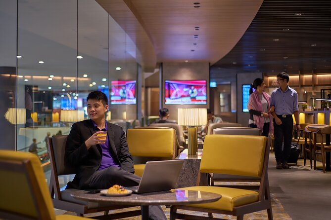 Kuala Lumpur International Airport Plaza Premium Lounge - The massage and other lounge comforts