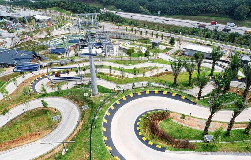 Kuala Lumpur: Skyline Luge Admission Ticket - Four tracks keep the luge from feeling repetitive