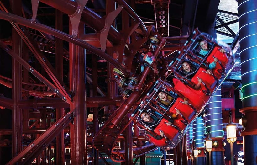 Malaysia: Genting Skytropolis Indoor Theme Park Ticket - Start with the gentler rides and work upward