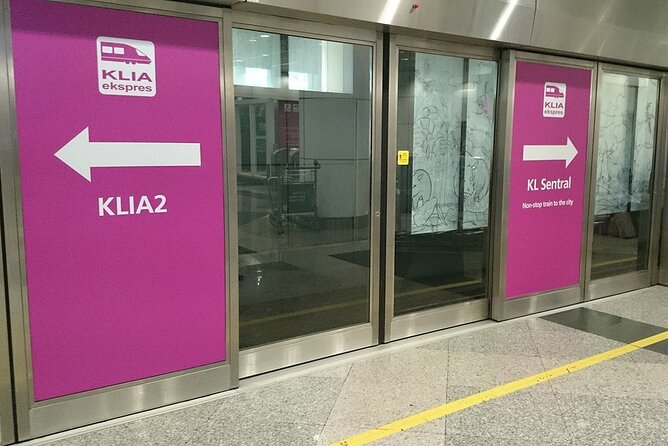Malaysia: KLIA Ekspres Airport Train Ticket - The direct Ekspres and the stopping Transit train