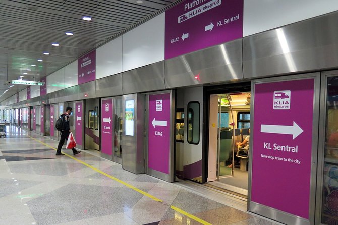 Malaysia: KLIA Ekspres Airport Train Ticket - Arriving at KL Sentral and making your next connection