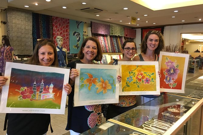 Malaysian Batik Experience-Handkerchief - Starting at Jadi Batek Gallery in Imbi
