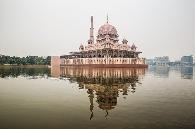 Putrajaya City Tour from Kuala Lumpur - Putra Mosque, the Pink Centerpiece