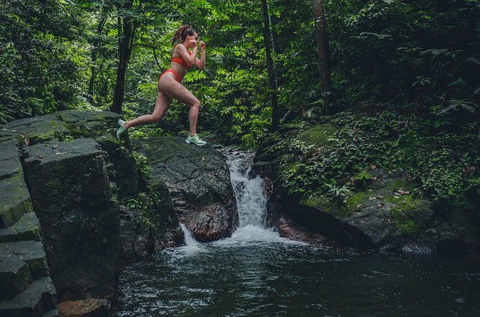 Secluded Waterfall Adventure - The Upper Waterfall: A Deeper Pool for Swimming and Jumping